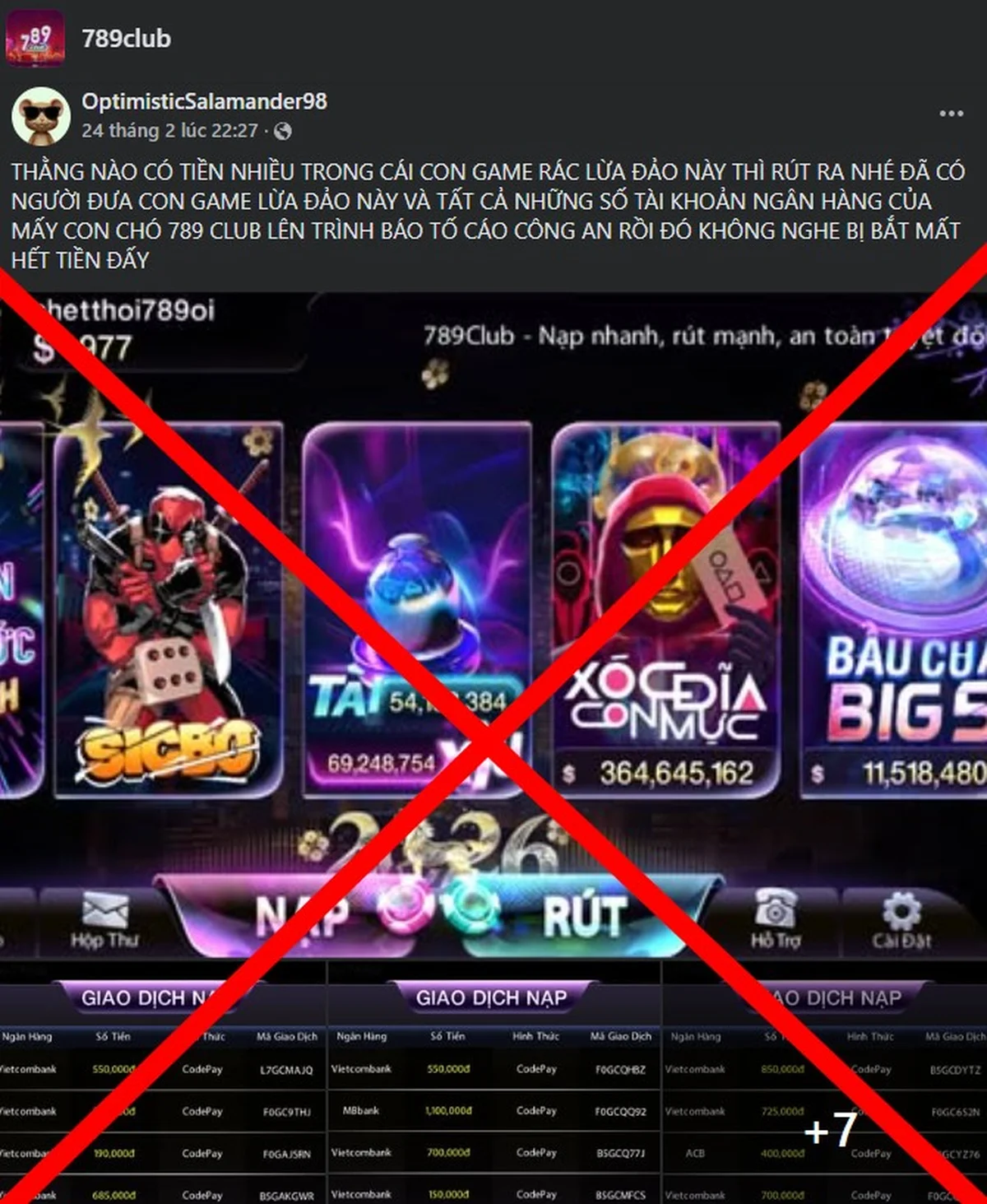 Black PR | Bóc Mẽ Chiêu Trò Bốc Phốt 789Club Của Đối Thủ 1 Phân tích tin giả bốc phốt 789Club